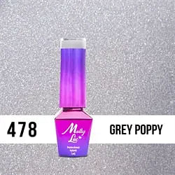 Grey Poppy No. 478, Macarons, Molly Lac